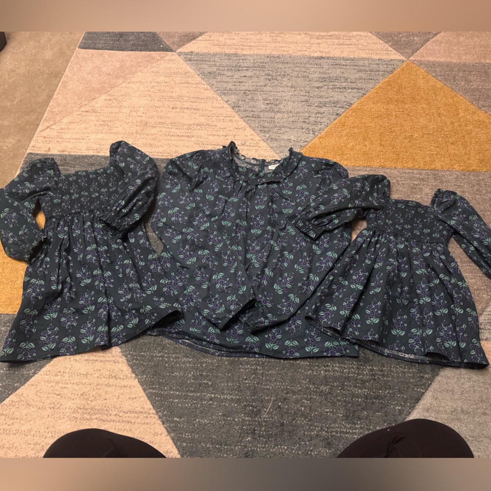 J. Crew mama and kid matching